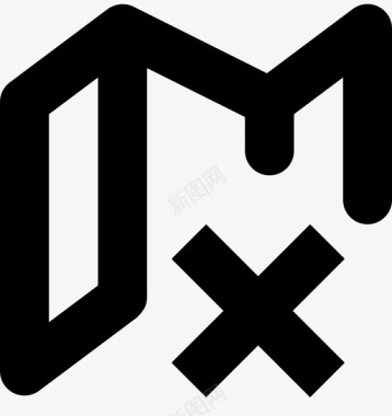 打开的彩妆删除打开的文件夹文件类型图标图标