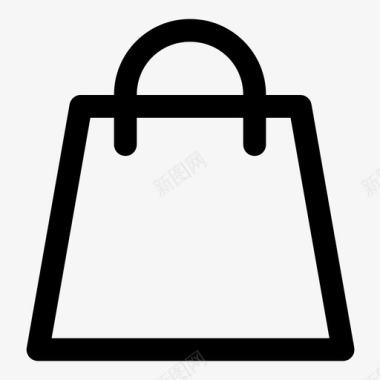 购物袋时尚商场图标图标