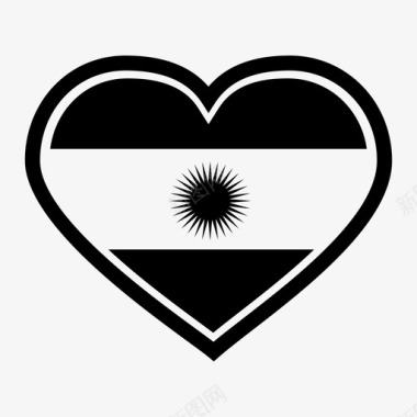 阿根廷阿根廷国旗国家图标图标