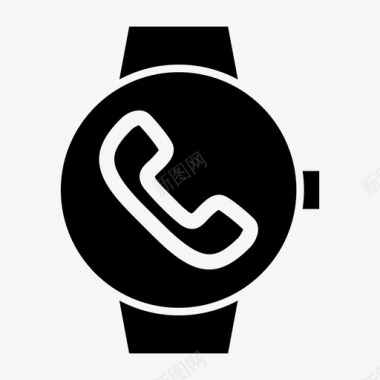 小学生电话手表智能手表呼叫呼叫中心移动电话图标图标