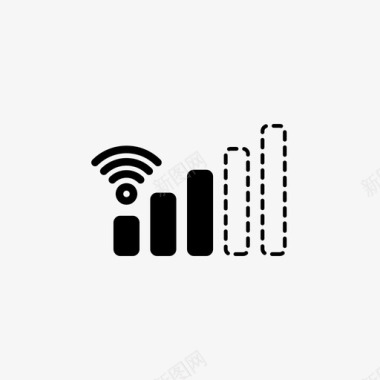 条漫信号移动信号信号条图标图标