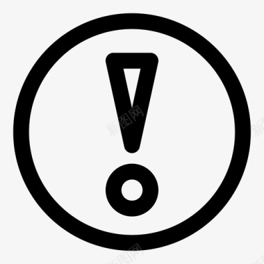 火焰圈素材警告圈警告注意图标图标