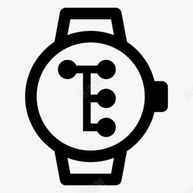 企业文化方案smartwatch流程图层次结构链接图标图标