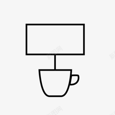 意式浓缩咖啡冲泡机咖啡机图标图标