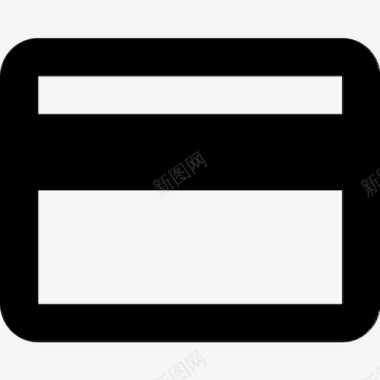 信用卡新卡黑信用卡图标图标