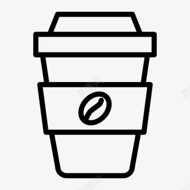 星巴克咖啡杯子图标图标