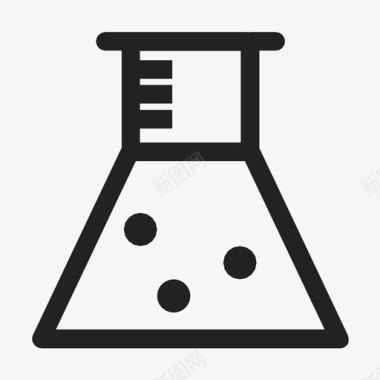 烧杯烧瓶烧杯化学图标图标