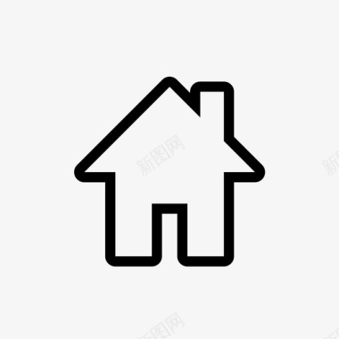 买房租房住宅房屋结构出租房屋图标图标