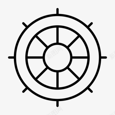 船舶操纵船航海图标图标