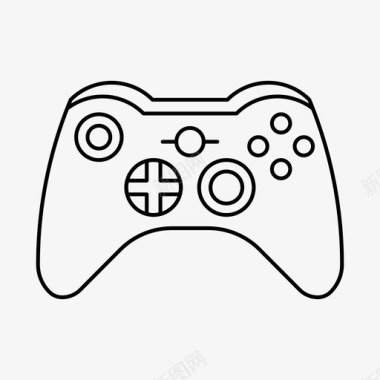 游戏控制器xboxgamepad控制器游戏图标图标