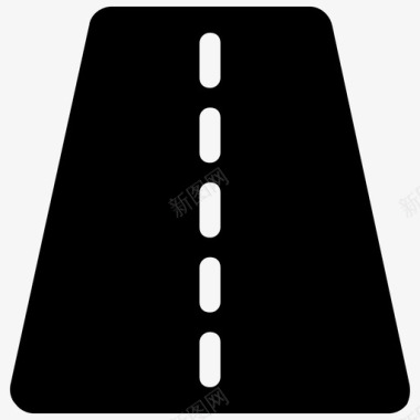 道路勘察道路高速公路路径图标图标