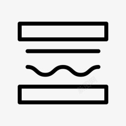 三明治三明治酒吧自助餐厅图标高清图片