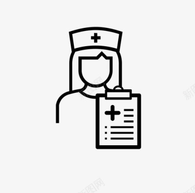 医生护士护理执业护士护理人员图标图标