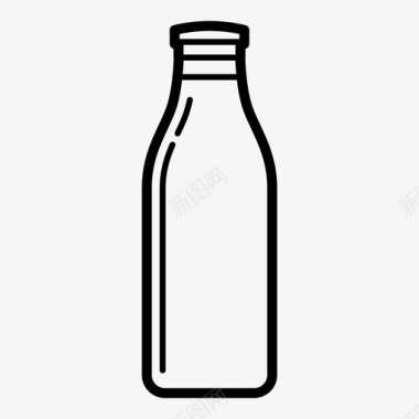 奶瓶瓶子饮料奶制品图标图标