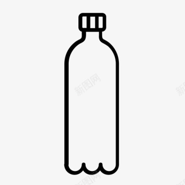 水瓶饮料瓶塑料瓶图标图标