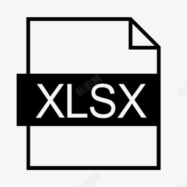 音乐风格类型xlsx文档excel文件格式图标图标