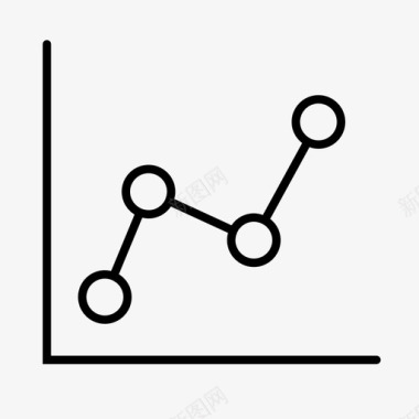 研究数据男子线图数据信息图标图标