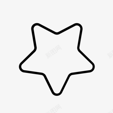 海星几何形状形状图标图标