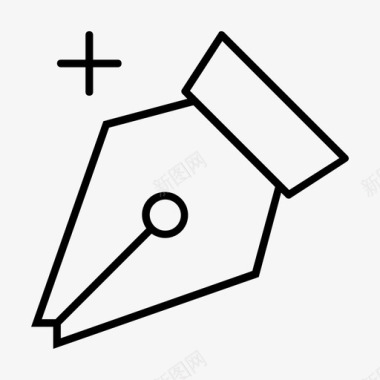 加奶点加锚工具图标图标