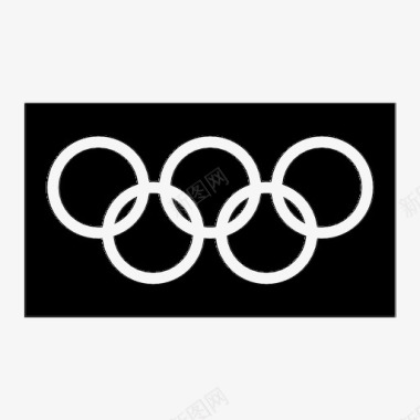 五环奥运会奥运会会旗奥运五环图标图标