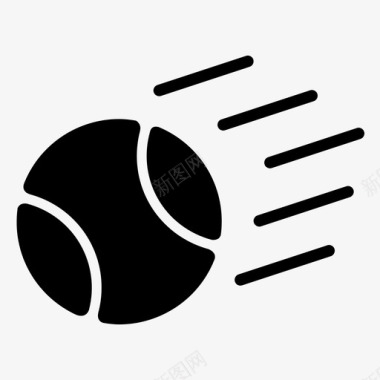 运动小图标网球球游戏图标图标
