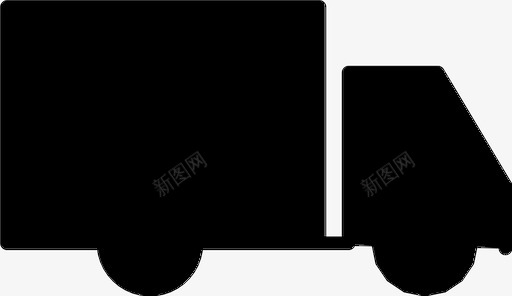 送货卡车卡车送货车运输车图标图标