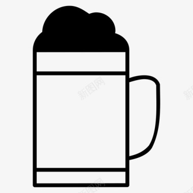 泰山啤酒标志啤酒啤酒杯饮料图标图标