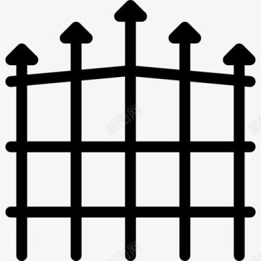 别墅大门大门建筑门道图标图标