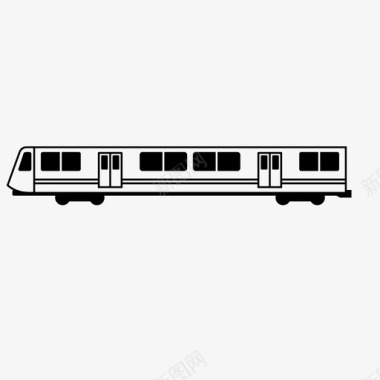 公交地铁标识铁路出租汽车捷运轨道交通图标图标