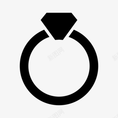 marry戒指配件钻石图标图标