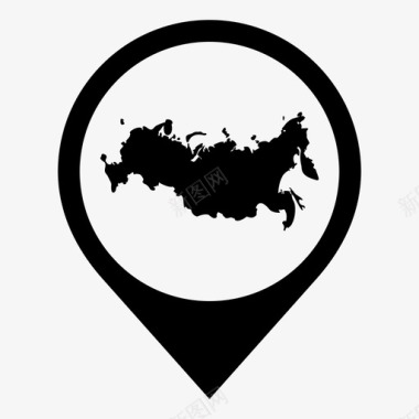 俄罗斯克里米亚地图图标图标
