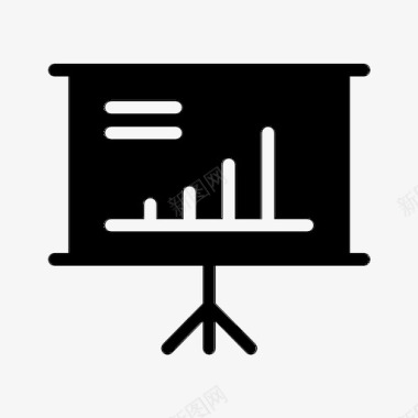 创业宣传分析商业金融图标图标