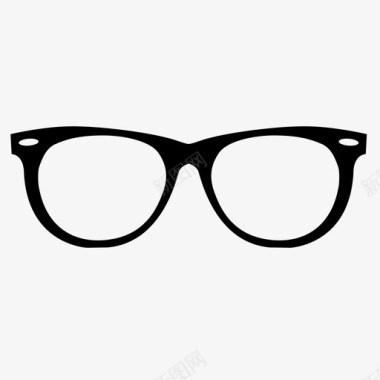 眼镜框架型号图标图标