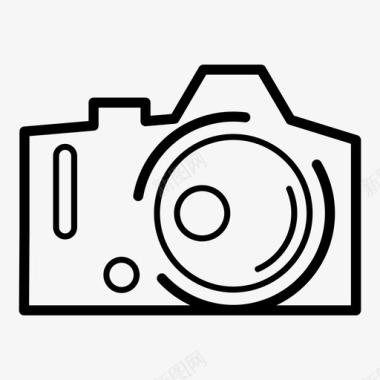 索尼单反相机数码相机相机镜头单反相机图标图标