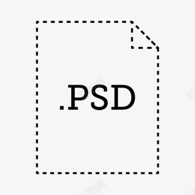psd文件文档文件类型图标图标