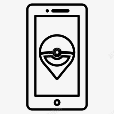 海胆球pokemongo球游戏图标图标