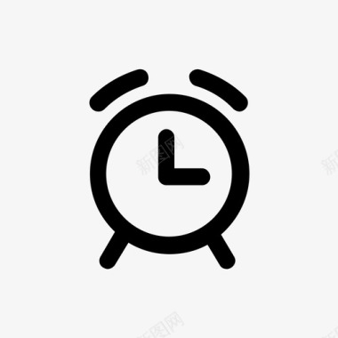 闹钟时间钟表图标图标