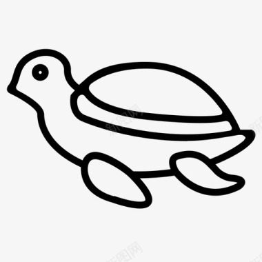乌龟乌龟动物海图标图标