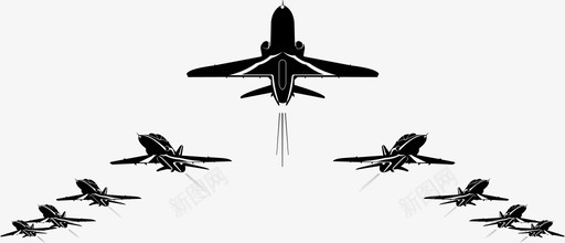 航空空军航空战斗机图标图标
