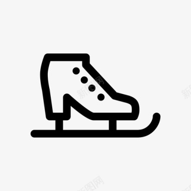 卡通熘冰女人溜冰轮鞋女人图标图标
