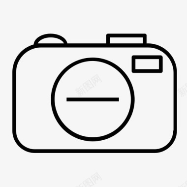 摄影照相机照相机镜头数码相机图标图标