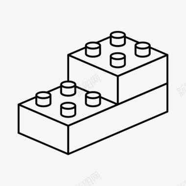积木拼乐高积木积木构造器图标图标