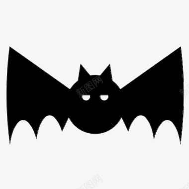 吸血蝙蝠动物蝙蝠侠图标图标