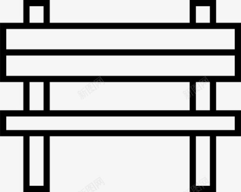 座位图片长凳座位木头图标图标