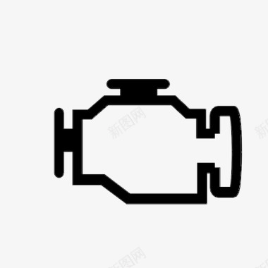 汽车仪表故障灯发动机汽车仪表板图标图标