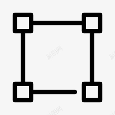 接头图片方括号接头点图标图标