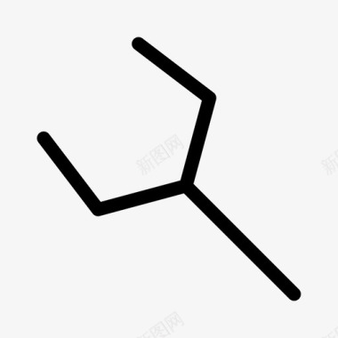 修车扳手扳手修理设置图标图标