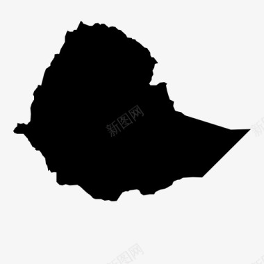 国家埃塞俄比亚非洲国家图标图标