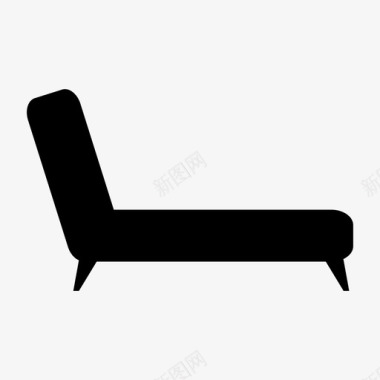 沙发床约会沙发图标图标