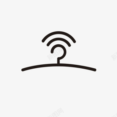 物联网智能商店wifi衣架物联网图标图标